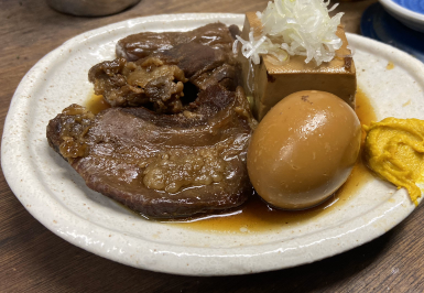 牛ほほ肉の盛り合わせ